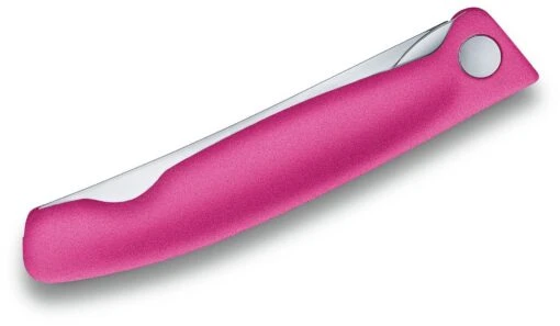 Victorinox 6.7836.F5B Swiss Classic Tomatenmesser Faltbar, Rosa – Bild 4