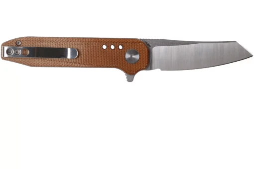 Bestech SYNTAX 14C28N, Stone Wash+satin, Natural Micarta BG40E – Bild 8