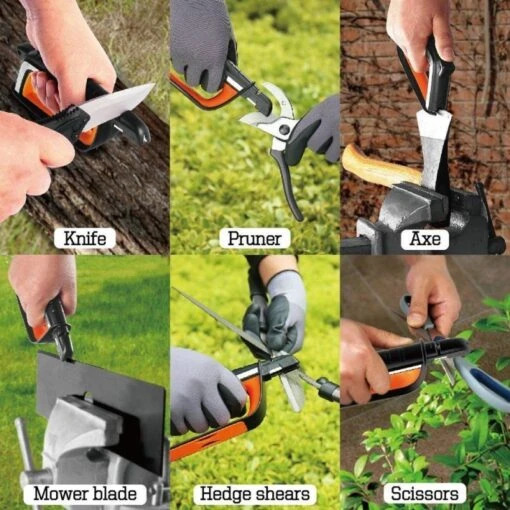 Sharpal SH-103N All In 1 Knife Pruner Tool Sharpener – Bild 3