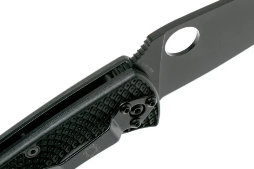 Spyderco C122PBBK Tenacious Black FRN – Bild 6