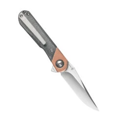 Kizer Comet Liner Lock Knife Copper & Black Micarta - V3614C3 -Messerladen 397c42c823172d85224a38c665e5f925
