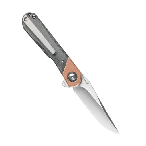 Kizer Comet Liner Lock Knife Copper & Black Micarta - V3614C3 – Bild 2