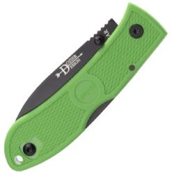 KA-BAR Dozier Foding Hunter Kelly Green Handle, Black Blade 4062KG -Messerladen 3af5a3341464e5205093583c5b00b80a
