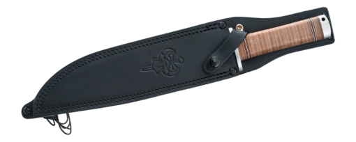 Fällkniven NL1el Leder Etui Schwarz