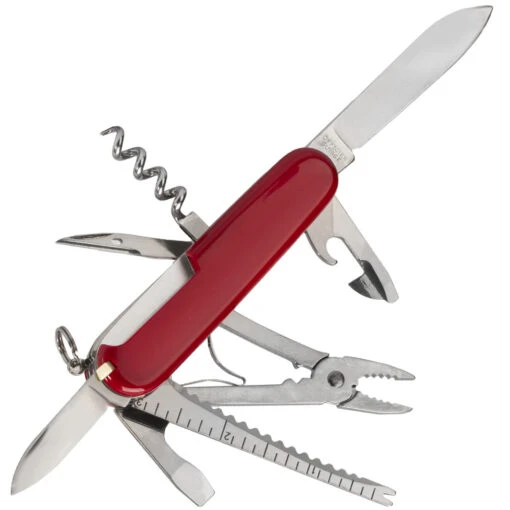 Victorinox 1.3653.72 Angler Mittelgroßes Taschenmesser Rot – Bild 2