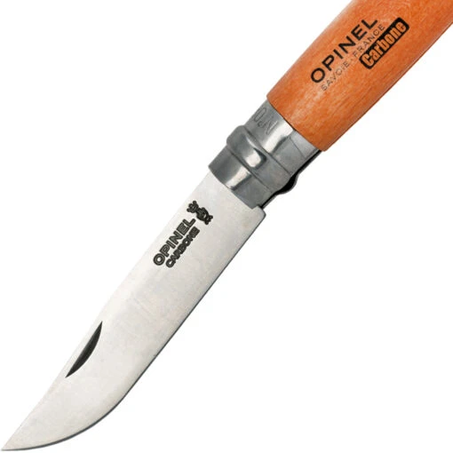 Opinel 113080 N08 Carbon Griff Aus Buchenholz – Bild 5