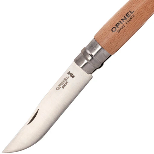 Opinel 123100 N10 Inox Griff Aus Buchenholz – Bild 4