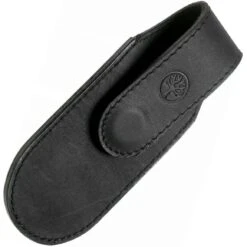 Magnetic Leather Pouch Black Large 10,5 Cm 09BO294