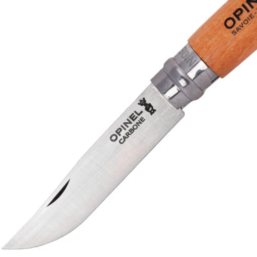 Opinel 113060 N06 Carbon Griff Aus Buchenholz – Bild 2