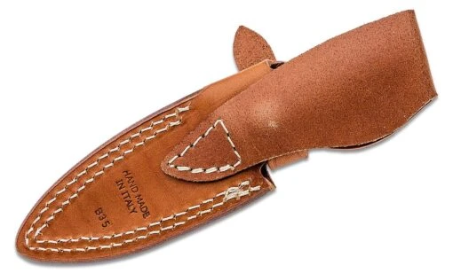 Lionsteel Fixed Blade SLEIPNER Satin G10 Handle, Leather Sheath B35 GBK – Bild 4