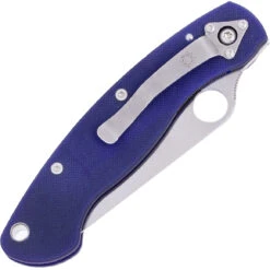 Spyderco C36GPDBL Military Model G-10 Dark Blue -Messerladen 58500365dd270a322713e8cdd59e9851