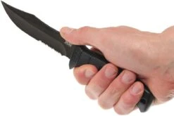 SOG SEAL PUP ELITE - KYDEX SHEATH - BLACK TINI, PARTIALLY SERRATED SOG-E37T-K -Messerladen 66f0a9ee4514136a2afbbd19ca65b323