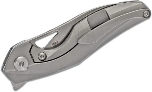 Bestech THE RETICULAN CPM-S35VN, Stonewash+Satin, Titanium, Grey BT1810A – Bild 4