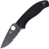 Spyderco C122GBBKPS Tenacious G-10 Black Black Blade -Messerladen 7a9de79cddb6ac31da5552373cefb2fa