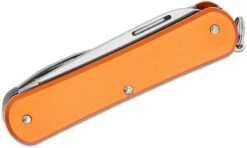 Fox Knives FOX VULPIS FOLDING KNIFE STAINLESS STEEL N690co POLISH BLADE,ALLUMINIUM ORANGE HANDLE -Messerladen 7b943ff9bfeb1320876574aa64c246f0