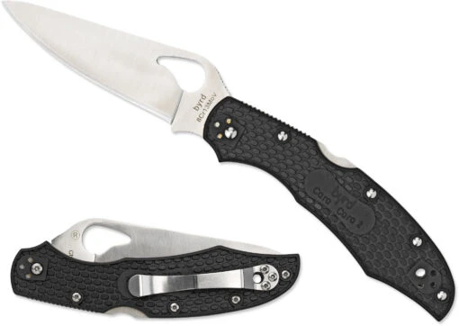 Spyderco BY03PBK2 Byrd Cara Cara 2 Lightweight Black – Bild 2