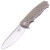 Bestech GRAMPUS D2, Stone Wash+satin, Beige G10 BG02C