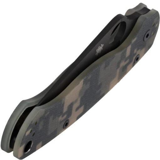 Spyderco C81GPCMOBK2 Para Military 2 G-10 Camo Black Blade – Bild 5