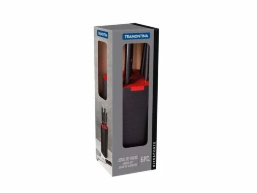 Tramontina Ultracorte 6-Piece Block Set, Black 23899/078 – Bild 2