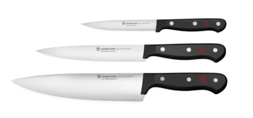 Wüsthof 1125060307 Gourmet Küchenmesserset 3-teilig