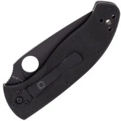 Spyderco C122GBBKPS Tenacious G-10 Black Black Blade -Messerladen 9d763aab8e7e077deab5d8ceba099b96