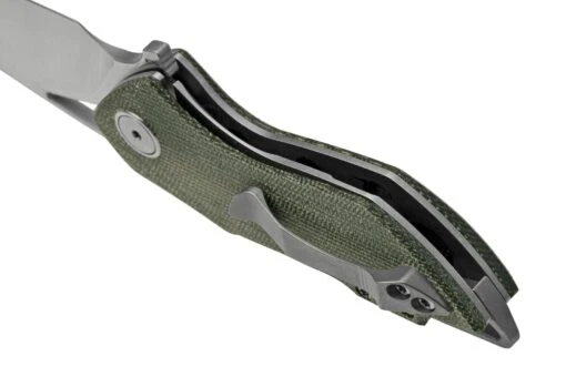 Bestech RIVERSTONE 154CM, Satin, Canvas Micarta BL03D – Bild 6