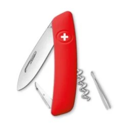 Swiza 690101 D01 Griff Aus Polymer, Gummi Rot