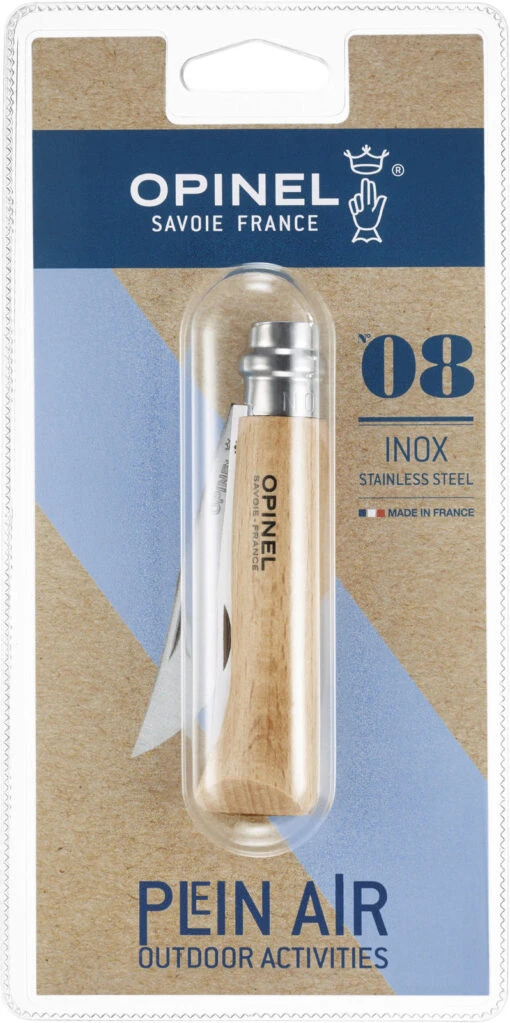 Opinel 000405 VRI N°08 Inox Blister – Bild 2