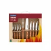 Tramontina Dynamic 10-Piece BBQ Set (4 Forks,4 Knive,1 Meat Fork,1 Meat Knife) 22399/037 -Messerladen a5a78aef5ed8946e7c63023dffa710d8