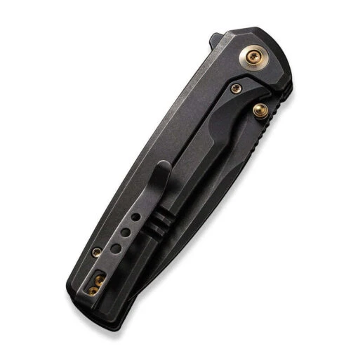 WE Subjugator Black Titanium Handle Black Stonewashed CPM 20CV Blade WE21014C-5 – Bild 6