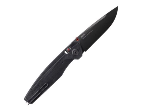 ANV Knives ANVA200-001 A200 Sleipner DLC Alock G10 Black – Bild 2