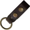 JOKER Brown Leather Dangler, Ring 3cm. DG02 -Messerladen af22fab564082e388f97f9f5d7f7749c