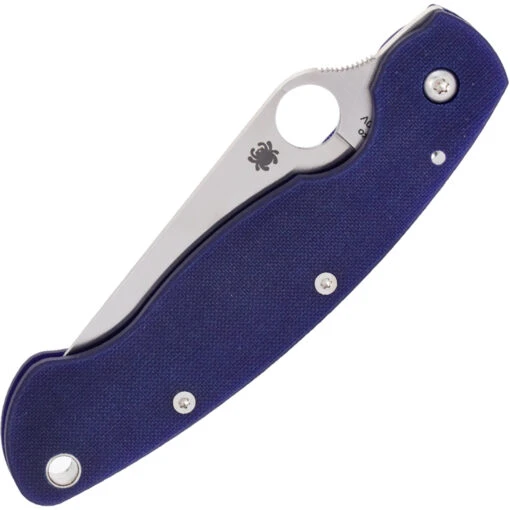 Spyderco C36GPDBL Military Model G-10 Dark Blue – Bild 3