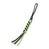 WE Knife Green/Black Tied Paracord Lanyard Black Round Ti Bead A-01D -Messerladen b7b9713807b073c8cbef1835c870afa9