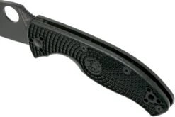 Spyderco C122PBBK Tenacious Black FRN -Messerladen bbf0891ef72718937b5a56ae709d4b28