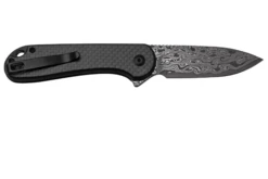 CIVIVI Button Lock Elementum II Twill Carbon Fiber Overlay On Black G10 Handle Damascus Blade C18062 -Messerladen bd20fbc0a1c1b9a8befb63c03f6e041d