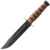 KA-BAR USMC Fixed Blade Knife Leather Sheath, Straight Edge 1217 -Messerladen c0bfe4fcc58ad78b73727df8db1ab955