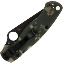 Spyderco C81GPCMOBK2 Para Military 2 G-10 Camo Black Blade -Messerladen c68c5ae45762af4da2051c775e8e9a29