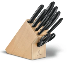 Victorinox 6.7193.9 Swiss Classic Stand Mit Küchenmessern, 9tlg. Hell