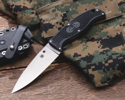 SPYDERCO Enuff 2 Leaf Shape FB31PBK2 – Bild 5