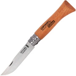 Opinel 113060 N06 Carbon Griff Aus Buchenholz