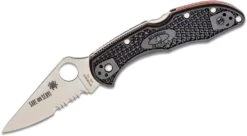 Spyderco Delica 4 WFF Lightweight Black C11FPSBKRD