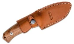 Lionsteel Hunting Fix Knife With NIOLOX Blade Santos Wood Handle, Leather Sheath M3 ST -Messerladen cf911e11b5742f9730d0eadb910e7a14