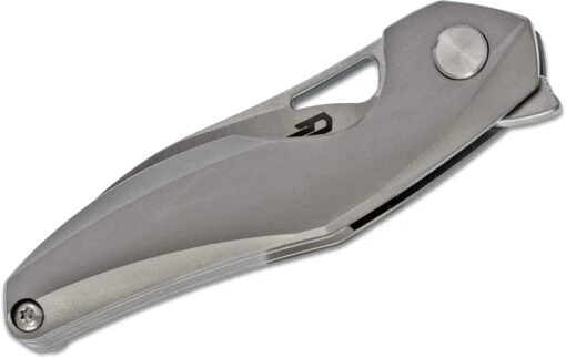 Bestech THE RETICULAN CPM-S35VN, Stonewash+Satin, Titanium, Grey BT1810A – Bild 3