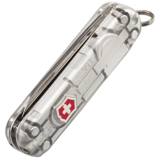 Victorinox 0,6226.T7 SilverTech, SwissLite, Transparentes Silber – Bild 4