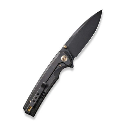 WE Subjugator Black Titanium Handle Black Stonewashed CPM 20CV Blade WE21014C-5 – Bild 2