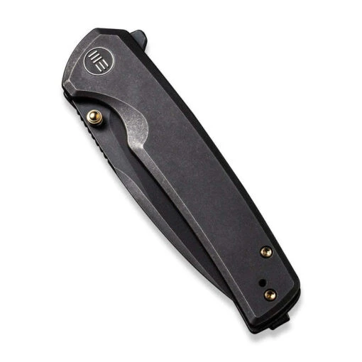 WE Subjugator Black Titanium Handle Black Stonewashed CPM 20CV Blade WE21014C-5 – Bild 5