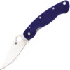 Spyderco C36GPDBL Military Model G-10 Dark Blue -Messerladen ecd854116b0e9893fd9bdfbca9aafe82