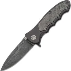 Böker Manufaktur 110237DAM Leopard Damast III Collection