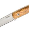Lionsteel Fixed Blade Sleipner Steel Stone Washed, OLIVE Wood Handle, Leather Sheath B41 UL -Messerladen fd899224eabfe8c2c0bd92c3b9a48987